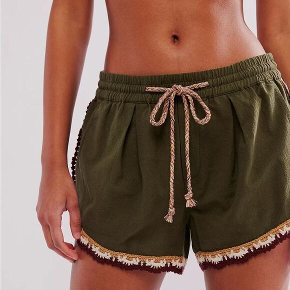 Free People Pants - Coastal Cruise Pull-On Shorts